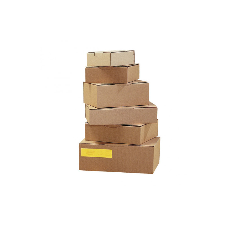 EMBALLAGE Paquet de 50 bacs à bec de stockage en carton brun