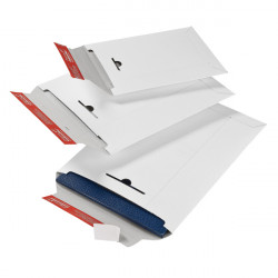 Pochette d'expédition carton compact fermeture adhésive ColomPac®
