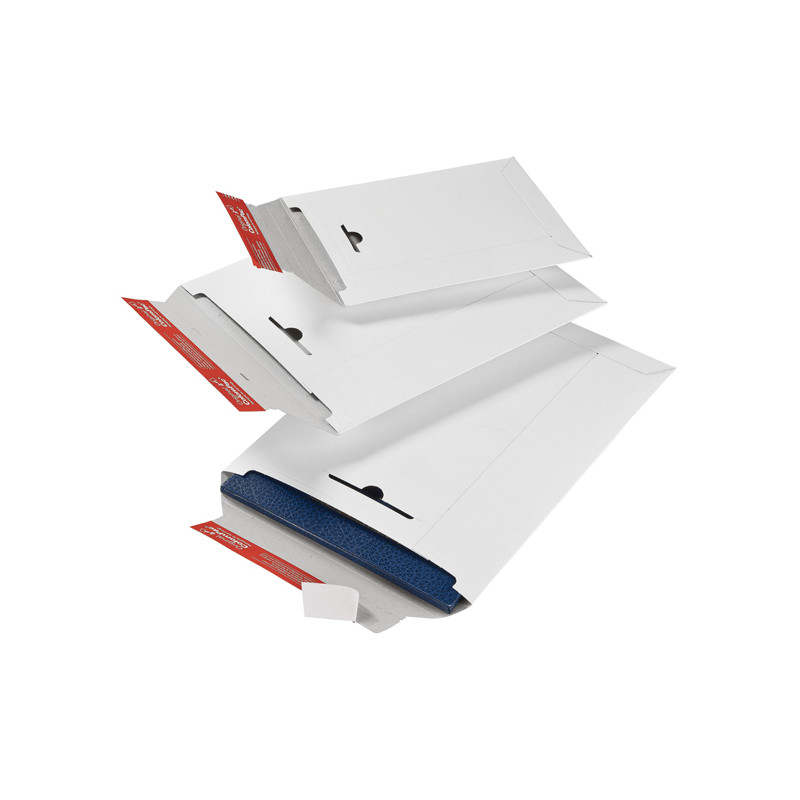 Pochette d'expédition carton compact fermeture adhésive ColomPac® Pochette d'expédition carton compact fermeture adhésive ColomPac®